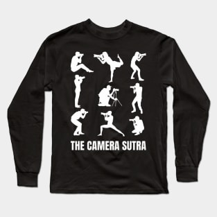 Photographers silhouettes Long Sleeve T-Shirt